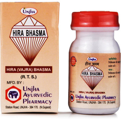 hira bhasm benefits